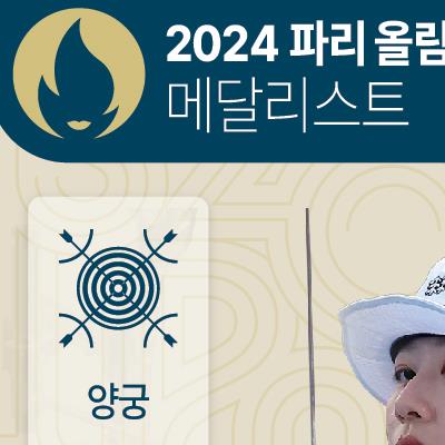 [그래픽] 2024 파리 올림픽 메달리스트 - 양궁 임시현