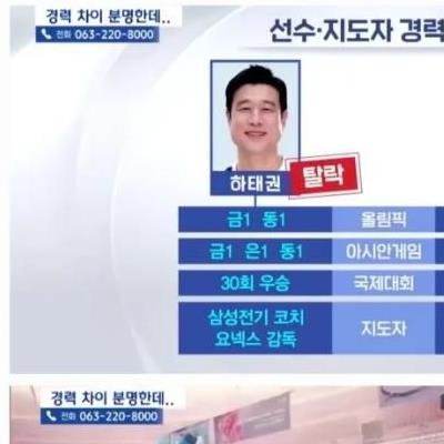 베드민턴감독직 낙방한사람의 스펙